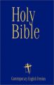 CEV Easy Reading Bible/Large Print-Blue HC