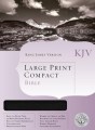KJV Large Print Compact Bible-Black Bond