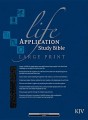 KJV Life Application Study/Large Print-Black Bond Indexed