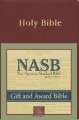 NASB Gift & Award Bible-Black Imitation Leather