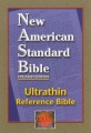 NASB Ultrathin Reference Bible-Black Genuine