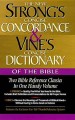 Strongs Concise Concordance & Vines Concise Dictionary S/S