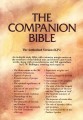 KJV Companion Bible-Black Genuine Indexed