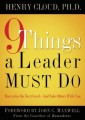 9 Things A Leader Must Do