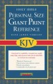 KJV Personal Size Giant Print Ref-Black Imitation Leather S/S