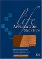 KJV Life Application Study Bible-Brown/Tan TuTone