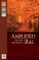 Amplified Topical Reference Bible-Tan/Burgundy DuoTone