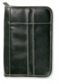 Bible Cover - Distressed Leather Look-LRG-Black