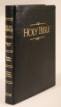 KJV Giant Print Bible-Deluxe Edition-Black Genuine S/S