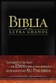 Biblia Letra Grande: RV 1909, Imitacion Piel Negra