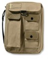 Bible Cover-Single Compartment Cargo-Large-Khaki