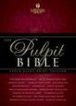 HCSB Pulpit Super Giant Print Bible-Black Padded HC