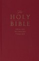 ESV Pew & Worship Bible-Dark Red HC