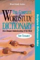 The Complete WordStudy Dictionary: New Testament - Scripture Reference Index (Word Study Series)