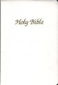 First Communion Bible:<BR>
NAB- White, Imitation Leather