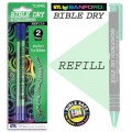 Highlighter-Bible Dry-Green Refill  (6 Pack)