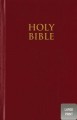 NIV Church Bible/Large Print-Red Hardcover