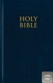 NIV Church Bible/Large Print-Navy Hardcover