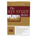 KJV Study Bible-Burgundy Bonded Leather