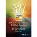 NIV Daily Bible In Chronological Order-Hardcover