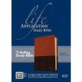 KJV Life Application Study Bible-Brown/Tan TuTone