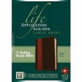 NLT2 Life Application Study Bible/Large Print-Brow