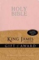 KJV Gift & Award Bible-Pink LeatherLook S/S