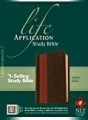 NLT2 Life Application Study Bible-Brown/Tan TuTone