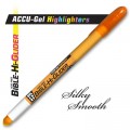 Highlighter-ACCU-Gel Bible Hi-Glider-Orange  (12 Pack)