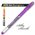 Highlighter-ACCU-Gel Bible Hi-Glider-Violet  (12 Pack)