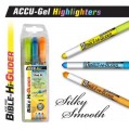 Highlighter-Accu-Gel Bible Hi-Glider (3 Pk) Yellow