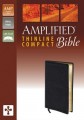 Amplified Thinline Bible/Compact-Black Bonded Leat