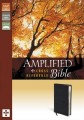 Amplified Cross Reference Bible-Black Bonded Leather(In Stock March 26, 2024)