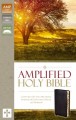 Amplified Holy Bible (Revised)-Black Bonded Leathe