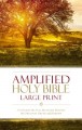 Amplified Holy Bible/Large Print (Revised)-Hardcov